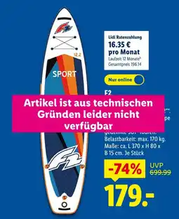 Lidl F2 sport 12.2 Angebot
