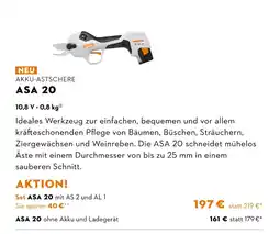 STIHL Stihl akku-astschere asa 20 Angebot