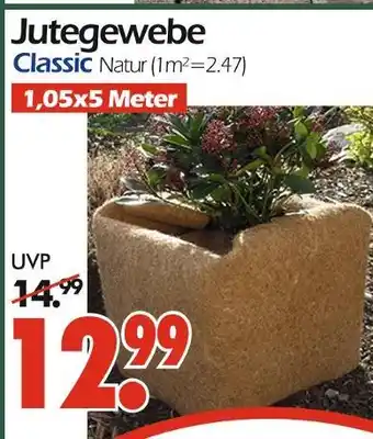 Wreesmann Jutegewebe classic natur Angebot