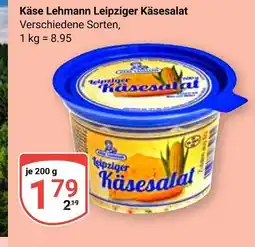 Globus Käse lehmann leipziger käsesalat Angebot