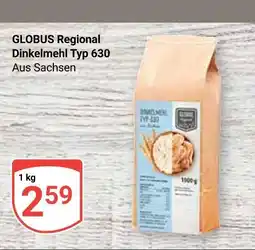Globus Globus regional dinkelmehl typ 630 Angebot