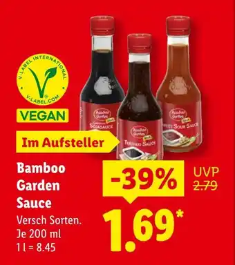 Lidl Bamboo garden soja sauce Angebot