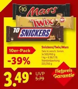 Lidl Mars mars Angebot