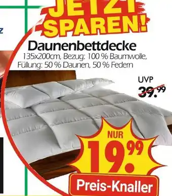 Wreesmann Daunenbettdecke Angebot