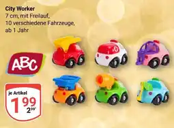 Globus Abc city worker Angebot