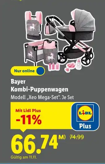Lidl Bayer kombi-puppenwagen Angebot