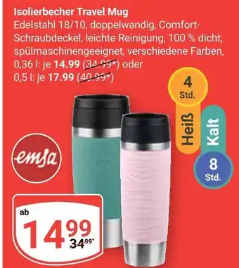 Globus Emsa isolierbecher travel mug Angebot