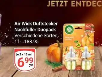 Globus Air wick duftstecker nachfüller duopack Angebot