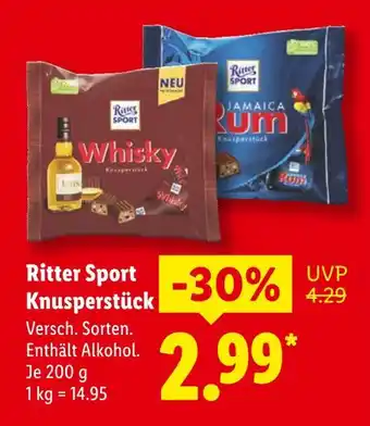 Lidl Ritter sport whisky knusperstück Angebot
