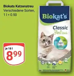 Globus Biokat's classic 3in1 fresh Angebot