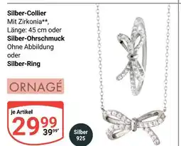 Globus Ornagé silber-collier Angebot