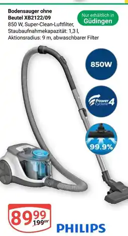 Globus Philips bodensauger ohne beutel xb2122/09 Angebot