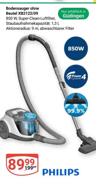 Globus Philips bodensauger ohne beutel xb2122/09 Angebot