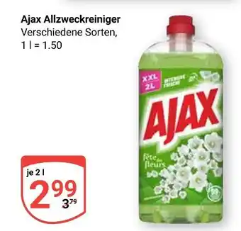 Globus Ajax allzweckreiniger Angebot