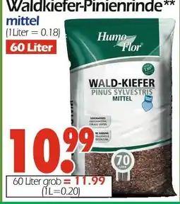 Wreesmann Humo flor waldkiefer-pinienrinde mittel Angebot
