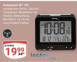 Globus Techno line funkwecker wt 195 Angebot