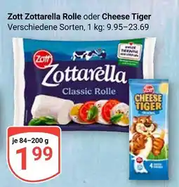Globus Zott zottarella rolle Angebot