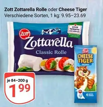 Globus Zott zottarella rolle Angebot