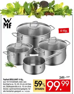 Zurbrüggen Wmf topfset brilliant Angebot