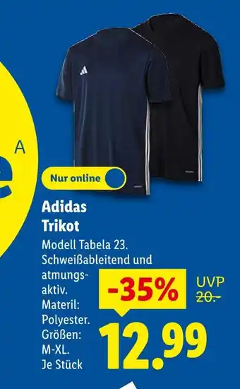 Lidl Adidas trikot modell tabela 23 Angebot