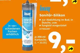 Globus Baumarkt Knauf sanitär-silikon Angebot