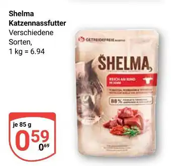 Globus Shelma katzennassfutter Angebot