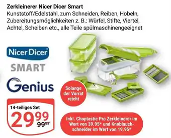 Globus Genius zerkleinerer nicer dicer smart Angebot