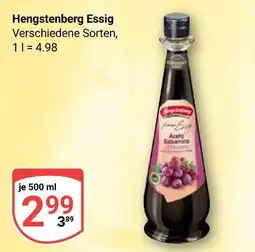 Globus Hengstenberg essig Angebot
