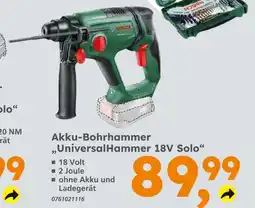 Globus Baumarkt Bosch universalhammer 18v solo Angebot