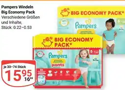 Globus Pampers windeln big economy pack Angebot