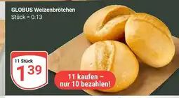 Globus Globus weizenbrötchen Angebot