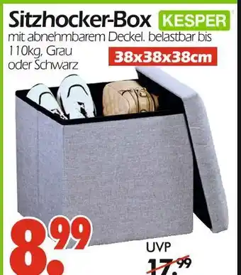 Wreesmann Kesper sitzhocker-box Angebot