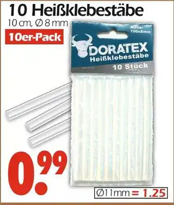 Wreesmann Doratex heißklebestäbe Angebot