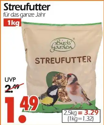 Wreesmann Birds garden streufutter Angebot