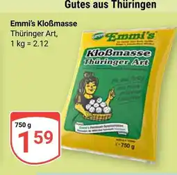 Globus Emmi's kloßmasse thüringer art Angebot
