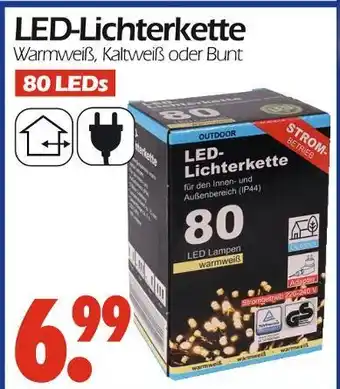 Wreesmann Led-lichterkette warmweiß Angebot