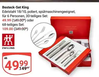 Globus Zwilling besteck-set king Angebot
