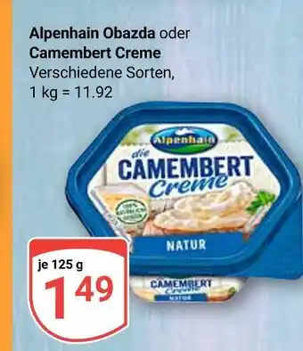 Globus Alpenhain obazda Angebot