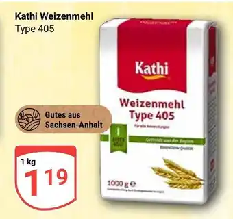 Globus Kathi weizenmehl type 405 Angebot