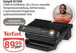 Globus Tefal optigrill gc7058 Angebot