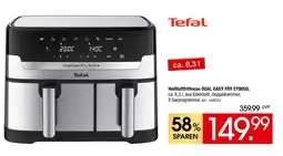 Zurbrüggen Tefal heißluftfritteuse dual easy fry ey905d Angebot