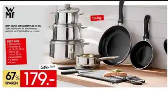 Zurbrüggen Wmf starter-set diadem plus Angebot