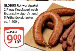 Globus Globus rohwurstpaket Angebot