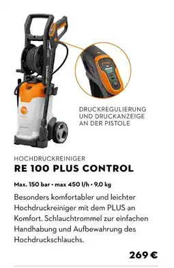 STIHL Stihl hochdruckreiniger re 100 plus control Angebot