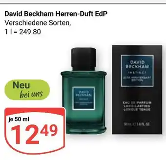 Globus David beckham herren-duft edp Angebot