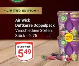 Globus Air wick duftkerze doppelpack Angebot