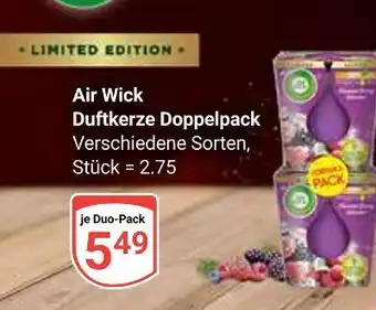 Globus Air wick duftkerze doppelpack Angebot