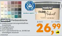 Globus Baumarkt Primaster farbambiente Angebot