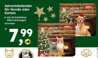 Globus Baumarkt Nobby merry christmas adventskalender für hunde Angebot
