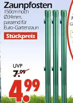 Wreesmann Zaunpfosten Angebot